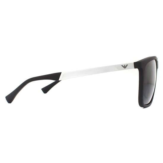 Emporio Armani Sonnenbrille EA4150 506387 Gummi Schwarz Grau - Image 4