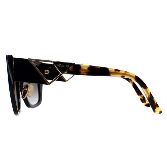 Prada Square Damen Schwarz und Schildkröte Grau Gradient PR21YS - Image 3