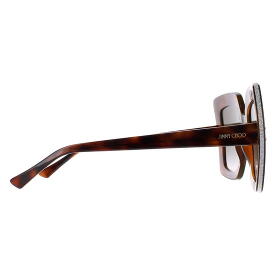 Jimmy Choo Square Damen Havanna Braun Farbverlauf AURI/G/S - Image 4