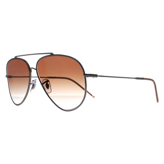 Ray-Ban Aviator Unisex Gunmetal Braun Gradient RB0101S Aviator Reverse - Image 2