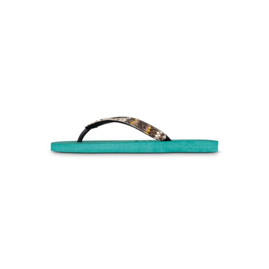 Python Taupe Flip Flop Waldgrün - Image 2