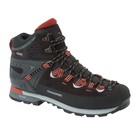 Craghoppers - "Dura Pro" Wanderstiefel für Herren/Damen Unisex, Wildleder (Schwarzer Pfeffer/Sienarot) - Image 1