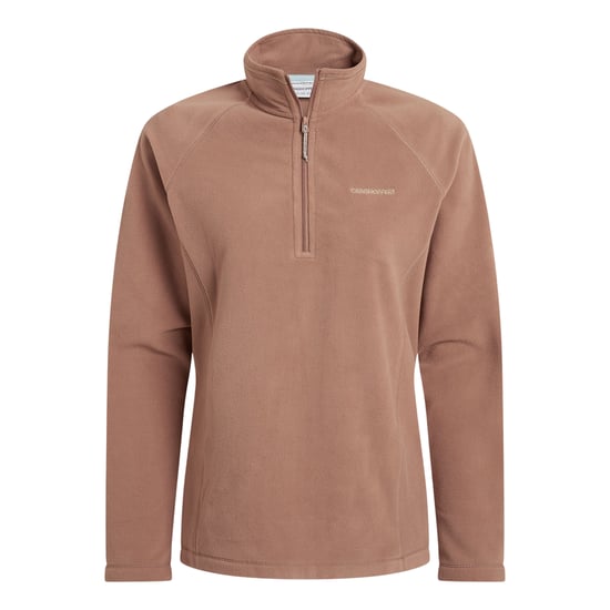 Craghoppers - "Miska VI" Fleece, mit halbem Reißverschluss für Damen (Umbrabraun) - Image 2