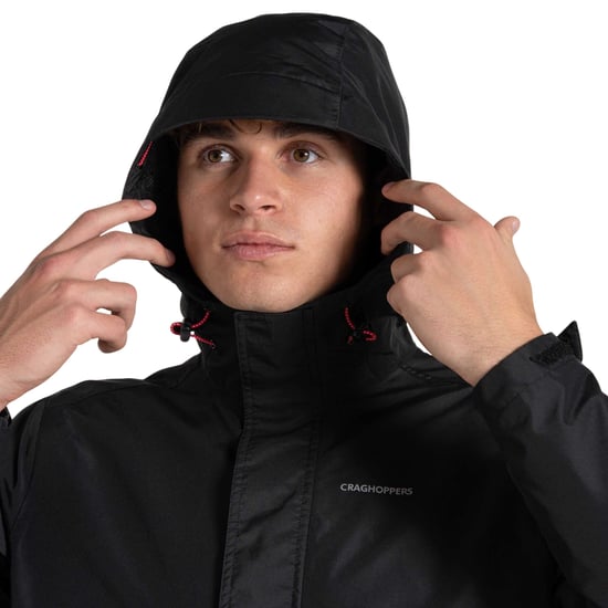Craghoppers - "Ossus" Jacke, wasserfest für Herren (Schwarz) - Image 4