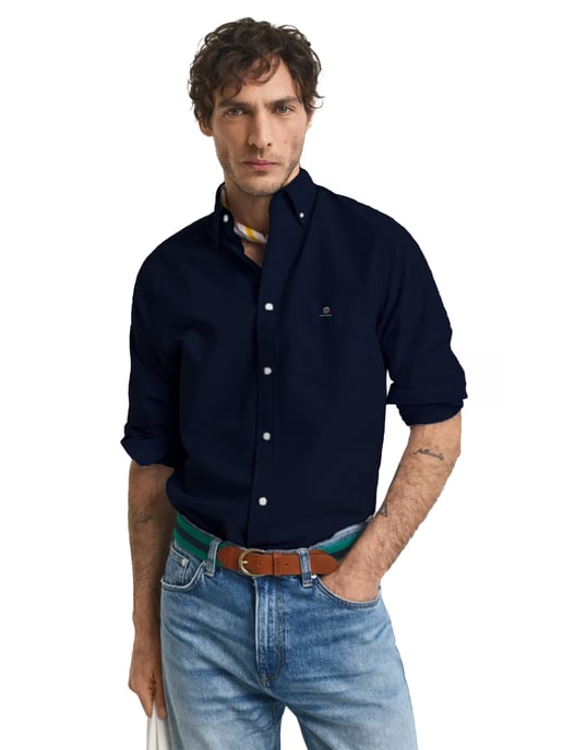 Enzo | Herren Regular Fit Oxford Hemd - Image 3