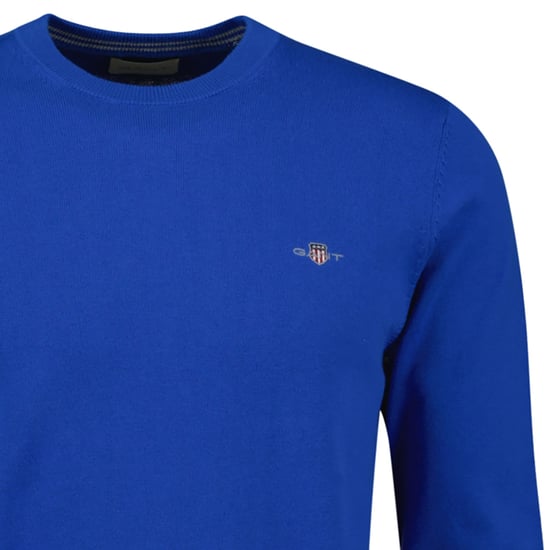 Gant Classic Cotton C-Neck Strickpullover - Image 2