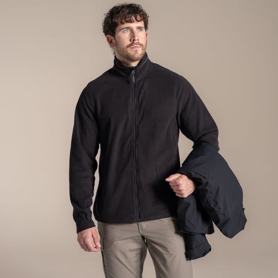 Craghoppers - Jacke, wasserfest für Herren, 3 in 1 (Schwarz) - Image 1