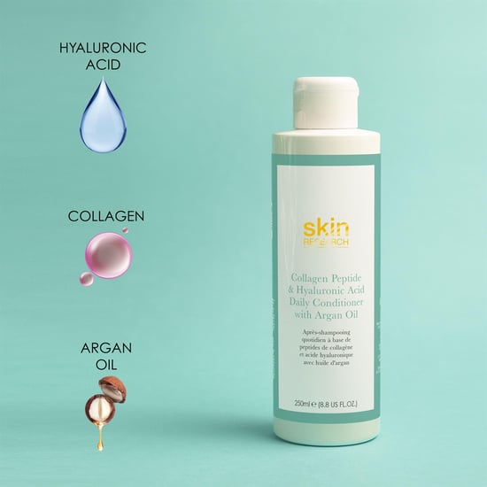 Skin Research Collagen Peptide & Hyaluronic Acid Daily Conditioner mit Arganöl 250ml - Image 2