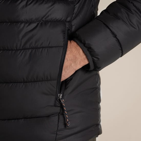 Craghoppers - "Compresslite IX" Steppjacke für Herren, mit Kapuze (Schwarz) - Image 4
