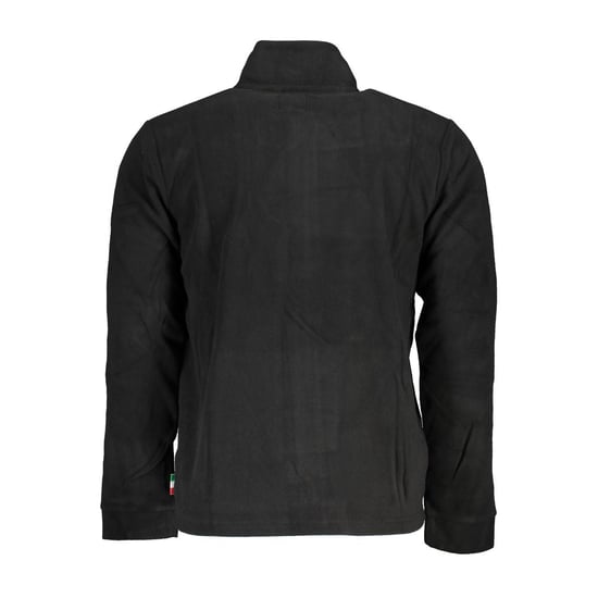 Gianmarco Venturi Schwarzes Polyestermänner Sweatshirt - Image 2