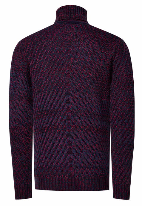 Robuster Strickpullover mit Rollkragen - Image 3
