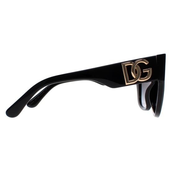 Dolce & Gabbana Cat Eye Damen Schwarz Grau Farbverlauf DG4404 - Image 4