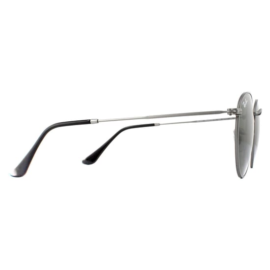 Ray-Ban Sonnenbrille Rund Metall 3447 029 Gunmetal Grün 50 - Image 4