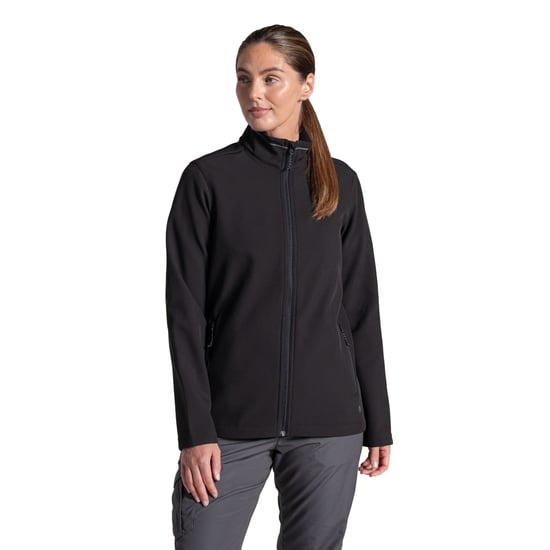 Craghoppers - "Expert Basecamp II" Softshelljacke für Damen (Schwarz) - Image 1