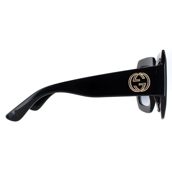 Gucci Square Womens Schwarz Grau GG0053SN - Image 4
