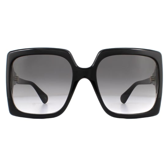 Lunettes De Soleil Gucci GG0876S 001 Dégradé Gris Noir - Image 1