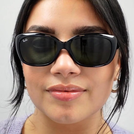 Lunettes De Soleil Ray-Ban Jackie OHH 4101 601/T3 Dégause Gris Noir Brillant Polarisé - Image 6