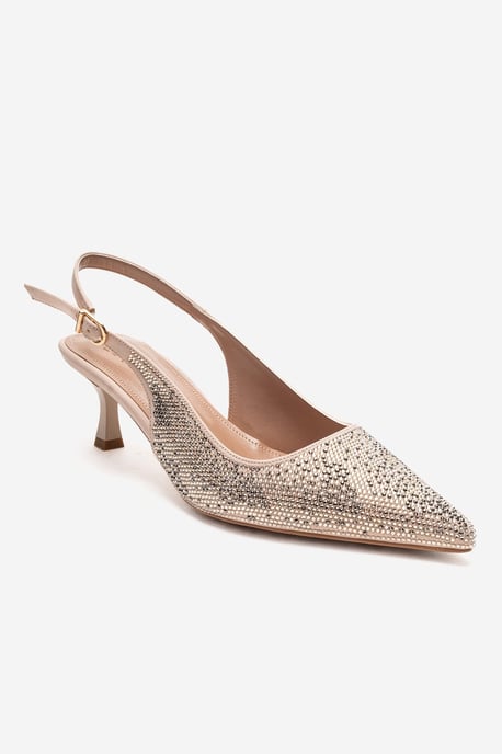 Nella Verzierter Slingback Spitzer Zehenbereich Pumps (Damen) - Image 3