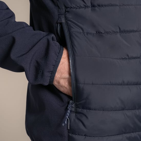 Craghoppers - "Expert Compresslite" Hybridjacke für Herren (Dunkel-Marineblau) - Image 6