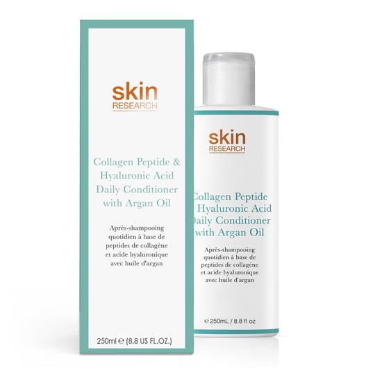 Skin Research Collagen Peptide & Hyaluronic Acid Daily Conditioner mit Arganöl 250ml - Image 1