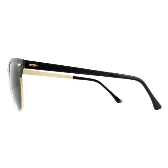 Ray-Ban Sonnenbrille Clubmaster Metall RB3716 187 Gold Top auf schwarz grün - Image 3