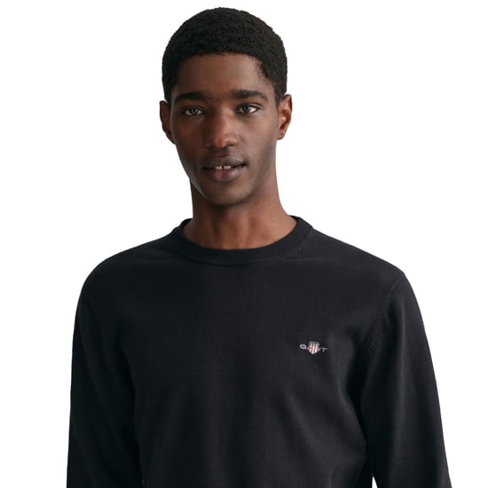 Gant Classic Cotton C-Neck Strickpullover - Image 6