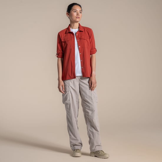 Craghoppers - "NosiLife Pro III" Hemd für Damen Langärmlig (Cinnabar) - Image 1