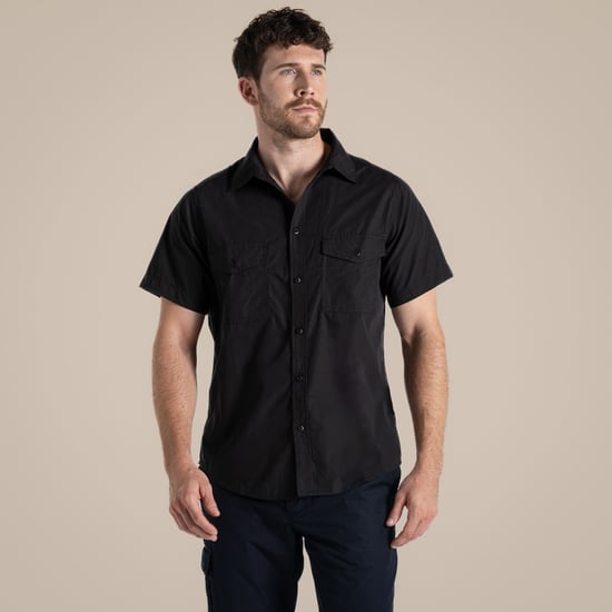 Craghoppers - "Expert Kiwi" Hemd für Herren kurzärmlig (Schwarz) - Image 1
