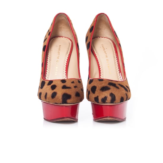 Charlotte Olympia Polly Pumps aus Ponyfell mit Leopardenmuster. - Image 3