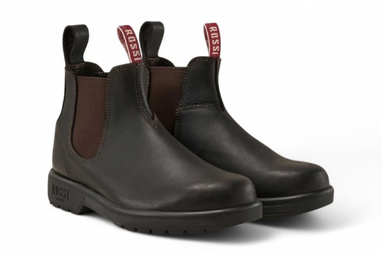 Rossi 303 Endura Chelsea-Stiefel aus braunem Leder - Image 3
