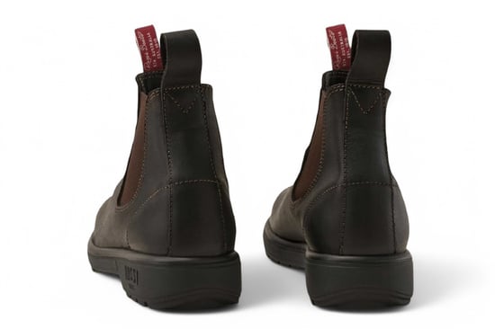 Rossi 303 Endura Chelsea-Stiefel aus braunem Leder - Image 5