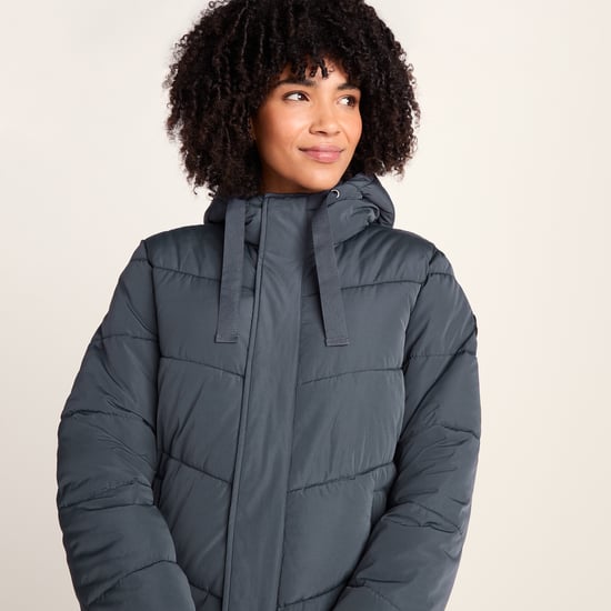 Raleigh Womens Jacket Washed Blue - Image 6