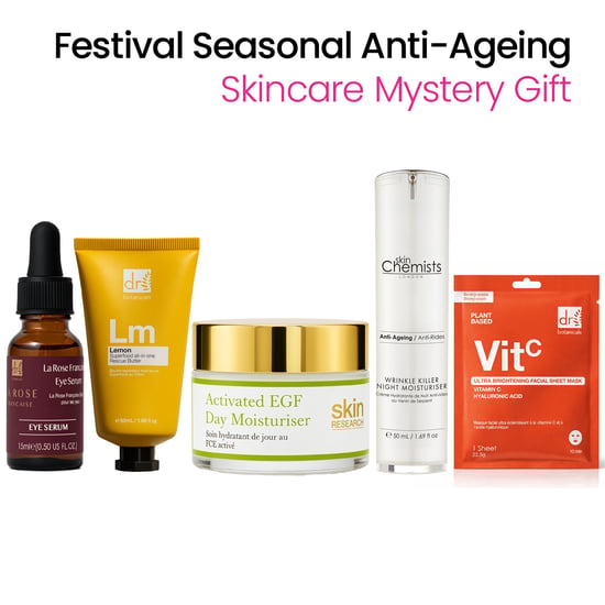 Skin Research Überraschungsbox mit Anti-Aging-Hautpflege und Beauty-Produkten für die Festivalsaison - Image 3