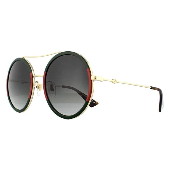 Gucci Sonnenbrille GG0061S 003 Gold Grün und Rot Grün Gradient - Image 2