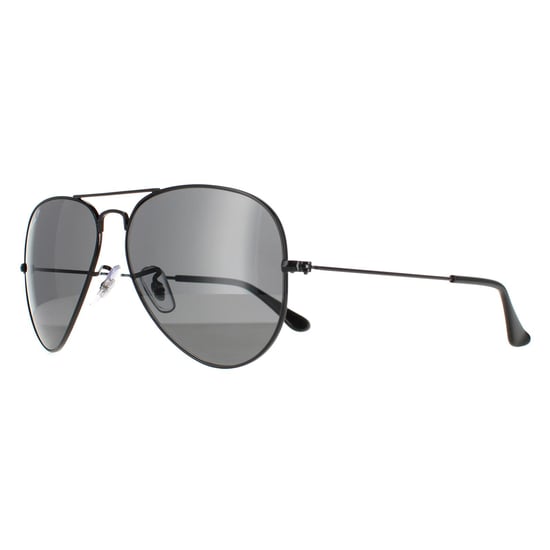 Ray-Ban Aviator Unisex poliert schwarz/schwarz polarisiert Aviator 3025 Sonnenbrille - Image 2