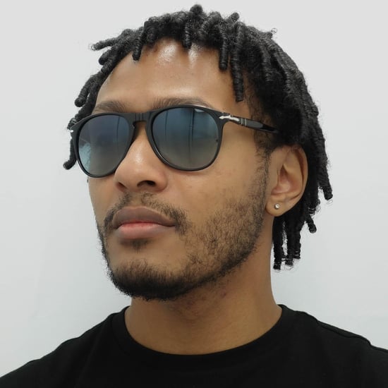 Persol Sonnenbrille 9649 95/Q8 Schwarz Blau Gradient - Image 6
