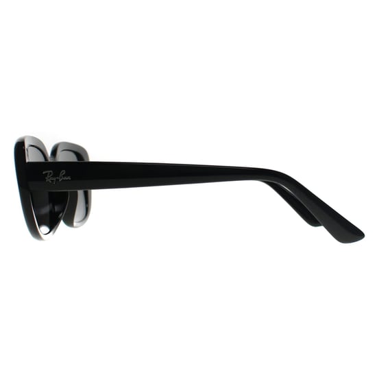 Ray-Ban RB4421D Bio Based 667787 poliert schwarz dunkelgrau Sonnenbrille - Image 3
