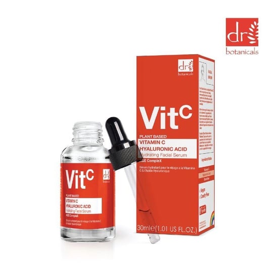Dr. Botanicals Vitamin-C- und Hyaluronsäure-Gesichtsserum 30 ml + Anti-Aging-Duo-Feuchtigkeitscreme 60 ml - Image 3