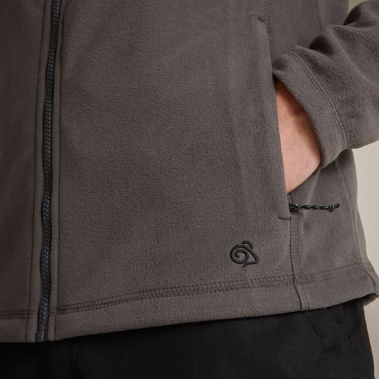 Craghoppers Mens Expert Corey 200 Fleece Jacke (Carbon Grau) - Image 5