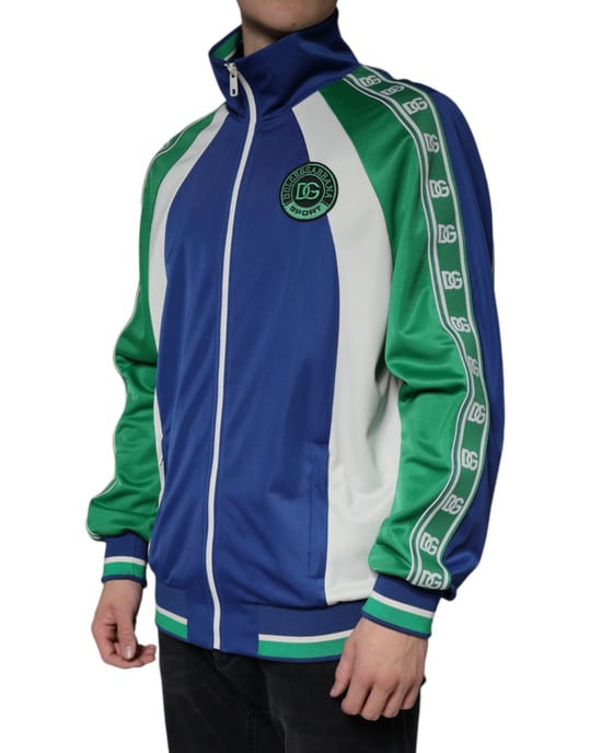 Farbblock Zip-Jacke - Image 3