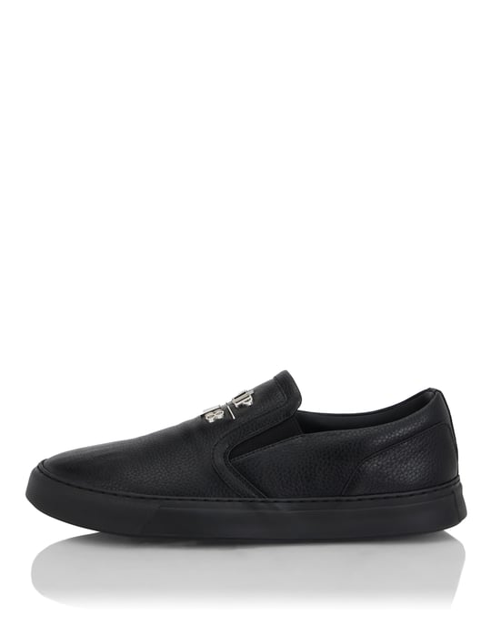 Deer Print Leather Slip On - Image 4