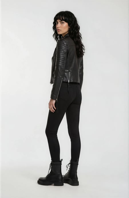 True Prodigy Lederjacke Jade - Image 3