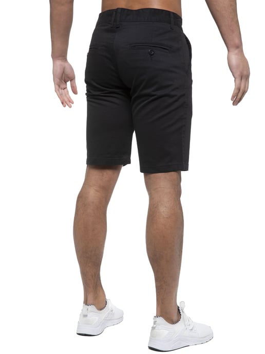 Enzo | Herren Chino Shorts In Schwarz - Image 5