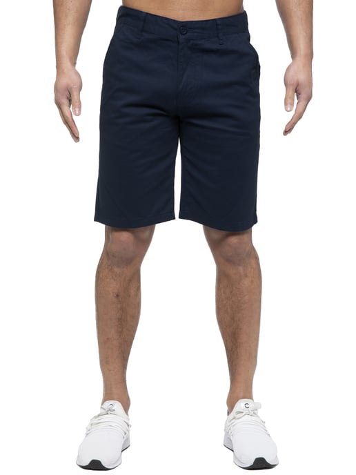 Enzo | Herren Chino Shorts In Marine - Image 3