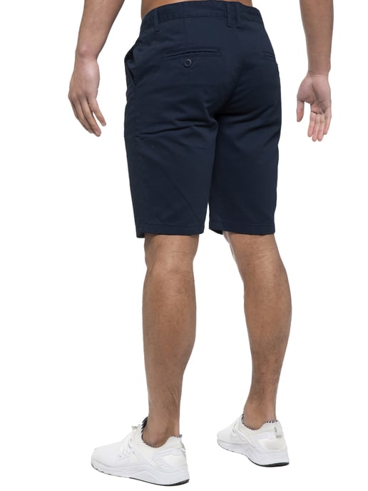 Enzo | Herren Chino Shorts In Marine - Image 4