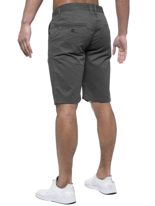 Enzo | Herren Chino Shorts In Grau - Image 5