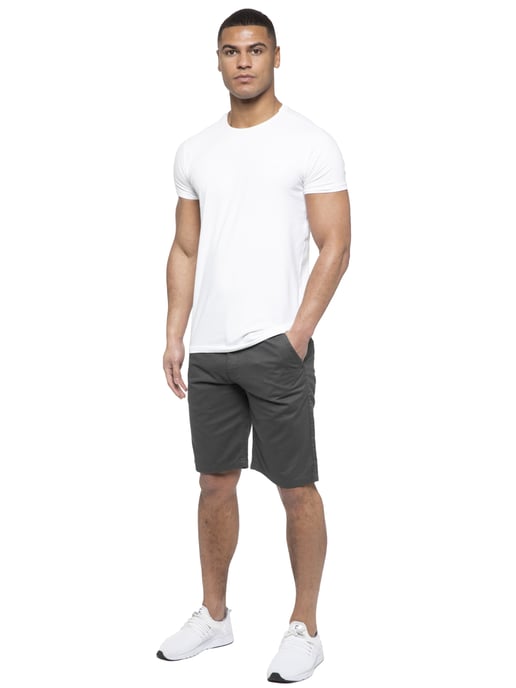 Enzo | Herren Chino Shorts In Grau - Image 6