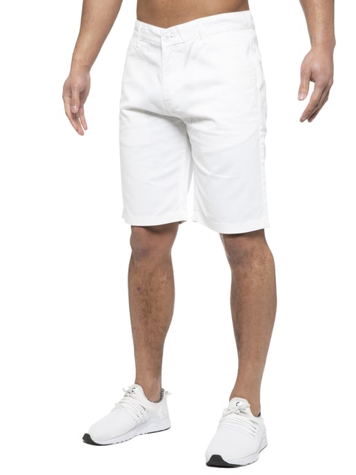 Enzo | Herren Chino Shorts In Weiß - Image 4