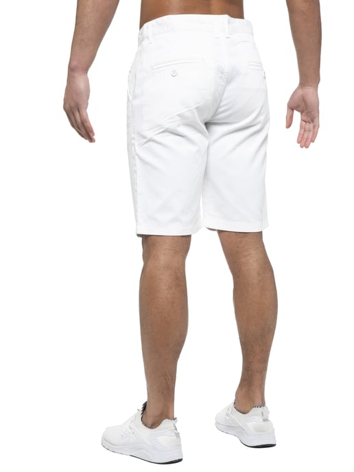 Enzo | Herren Chino Shorts In Weiß - Image 5