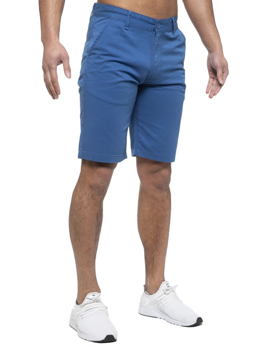 Enzo | Herren Chino Shorts In Königsblau - Image 2